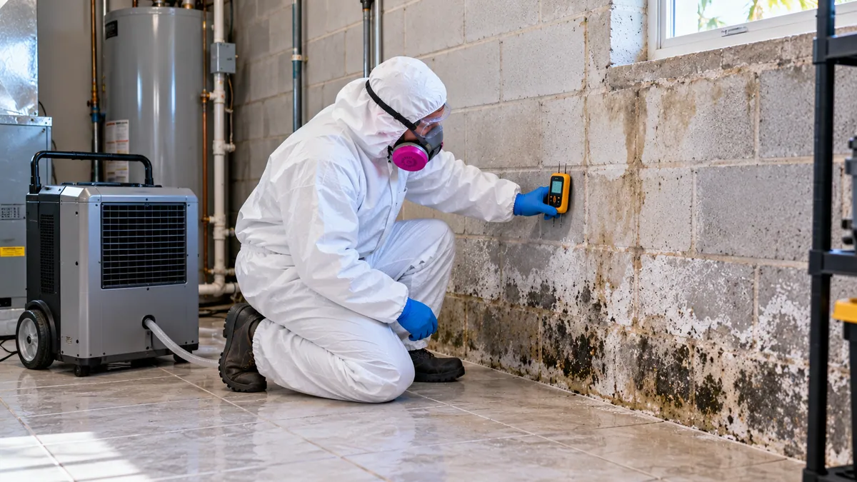 Basement Mold Removal in Lake Park
