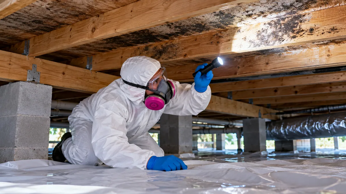 Crawl Space Mold Removal in Lake Park