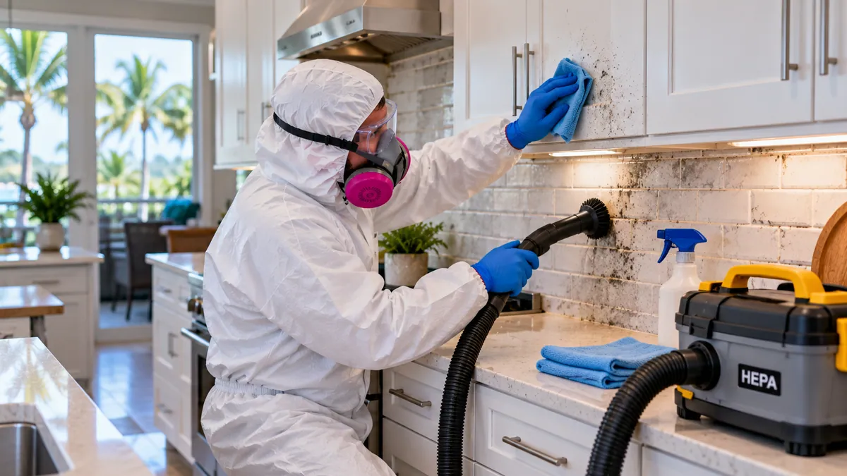 Demo-Free Mold Removal in Lake Park