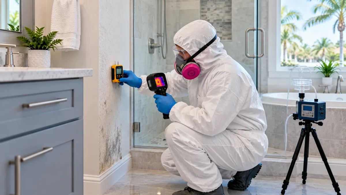 Mold Inspection and Testing in Lake Park